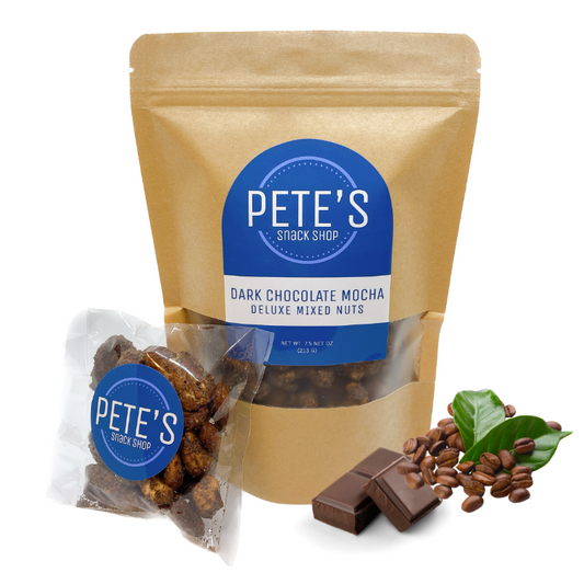 750x750 Dark Chocolate Mocha Mixed Nuts - Pete's Snack Shop  - Website